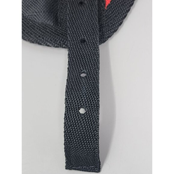 Badger Tuff Small Dog Coat Jacket Red Black With Adjustable Buckle & Belly Strap - Picture 8 of 10